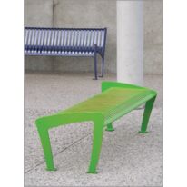 Banquette urbaine | Campus en acier thermolaqué