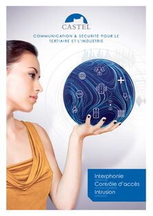 Catalogue CASTEL - Solutions d'interphonie et de contrôle d'accès