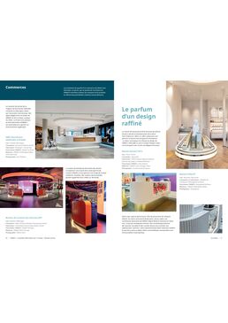 Panneau d’agencement | Solid Surface non poreux pour espaces commerciaux