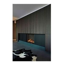 Cheminée gaz à double coin vertical | True Vision 1050 V DC 