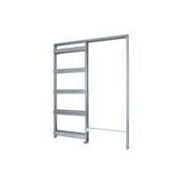 Vantail simple à galandage ajouré – Plaques de plâtre | ORCHIDEA EASY 