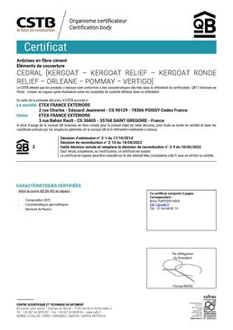 Ardoises en fibres-ciment pour toiture et façade | Pommay