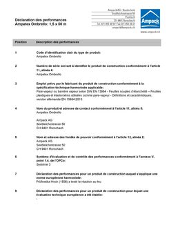 Pare-vapeur autocollant et protection contre les intempéries