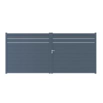 Portail Battant Aluminium Aoste Sur Mesure | LAPEYRE SERVICES