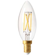 Flamme C35 Filament LED 4W E14 2 700 K 360 Lm Dim. Cl.