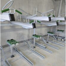 Rack de rangement à double étage en acier | HKK ECO ou PREMIUM