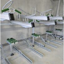 Rack de rangement à double étage en acier | HKK ECO ou PREMIUM