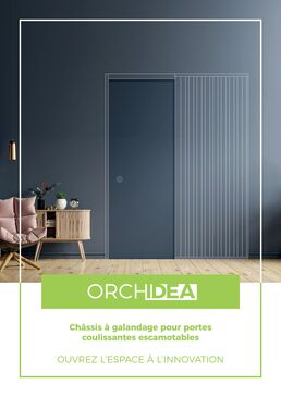 Châssis pour portes à galandage | ORCHIDEA vantail parallèle  