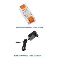 Alimentation LED pour meubles 12 V / 230 V – 1,8 W – 200 W | Système LEDO
