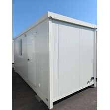 Bungalow bureau sanitaire modulaire 827- 15 m² | Solfab 