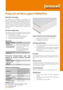 Plaque de sol standard pour chape sèche | James Hardie - fermacell®