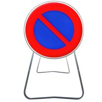 Panneau temporaire interdiction de stationner BK6a1 | 1-02-2-075a