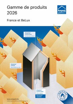 Gamme de produits Ampack 2026