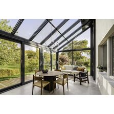 Véranda aluminium avec isolation thermique | SDL Akzent plus