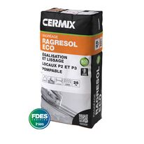 Ragréage autolissant pour trafic normal, destiné aux travaux neufs et de rénovation, épaisseur de 3 à 10 mm | RAGRESOL ECO