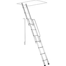 Echelle escamotable aluminium coulissante | LAPEYRE SERVICES