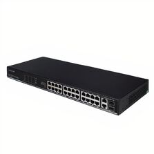 24 Ports 100Mbps+2 ports Gigabit uplink PoE Switch | SERVIACOM-PROACCESS (copy)