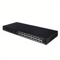 24 Ports 100Mbps+2 ports Gigabit uplink PoE Switch | SERVIACOM-PROACCESS (copy)