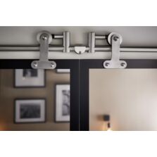 Connecteur pour système Manhattan pour double porte verre | LAPEYRE SERVICES