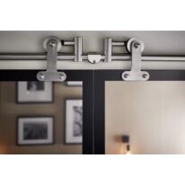 Connecteur pour système Manhattan pour double porte verre | LAPEYRE SERVICES