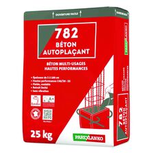 Béton fluide autoplaçant en sac prêt à l'emploi | 782 Béton Autoplaçant