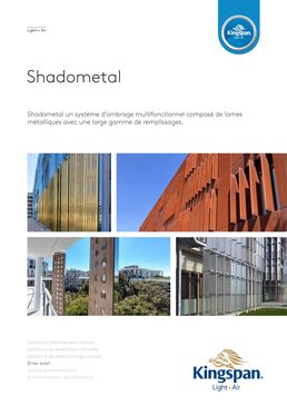 Brise-soleil personnalisable | Shadometal 
