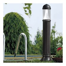 Potelet de rue en résine avec éclairage | Bollard Sauro 