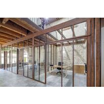 Verrière intérieure sur mesure à ouvrant battant, coulissant ou pivotant | Indoor Factory