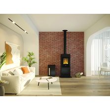 Poêle hybride à bois et à granulés | Infinity Plus