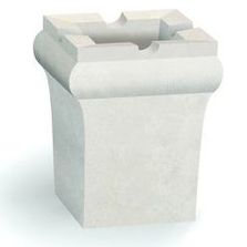 Cendrier en pierre naturelle ? CORNICHE - réf. CO_CE