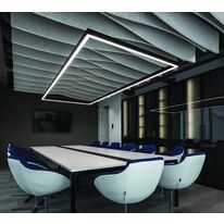 Panneau acoustique en laine de bois colorée pour murs et plafonds en nombreuses finitions |  Heradesign