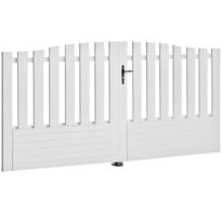 Portail battant PVC Alizé sur-mesure | Alizé sur Mesure