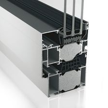 Système de fenêtres en aluminium durables | heroal W 77 HI 