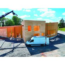 Modules constructifs isolants bois-paille en MOB R+2 ou FOB | Activ'Home