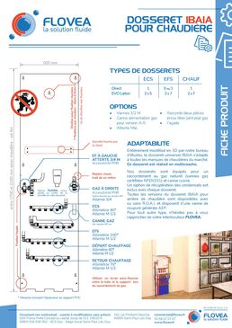Dosseret IBAIA pour Chaudière