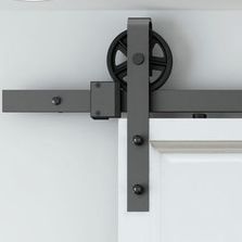 Ferrure de porte coulissante bois en acier | Bario 3 - AC030107