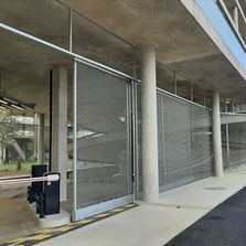 Cloison en grille inox | SPIRALIA RONDE LARGE