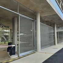 Cloison en grille inox | SPIRALIA RONDE LARGE