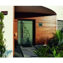 Portes d'entrées aluminium avec panneau verrier | HP FERMETURES & MENUISERIES