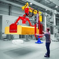 Equipement de levage et préhension à pinces pour bloc PU jusqu'à 150 kg | Maxipartner Equo