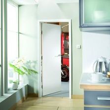 Portes et bloc-portes planes prépeints avec âme isolante Climat C | JELD-WEN