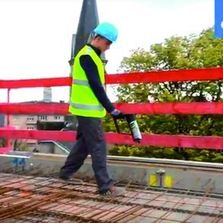 Marqueur automatisé pour traçage de réservation sur dalle béton | Pistolet 3P