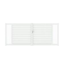 Portail Battant Aluminium Catane Décor Moucharabeih Sur Mesure | LAPEYRE SERVICES
