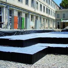 Structure alvéolaire rainurée pour le stockage temporaire des eaux pluviales | Nidaflow EP