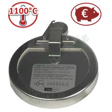 Régulateur de tirage pour cheminée jusqu´au diamètre 280 mm | Tigex 100, 150 & 180