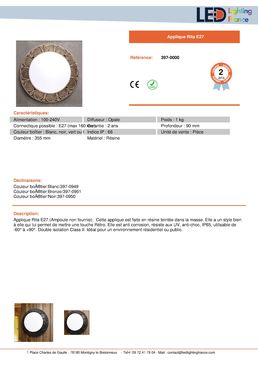 Applique murale | Rita 