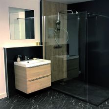 Châssis universel modulable en rénovation de salle de bains | Modulofast