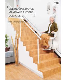 TK Home Solutions monte -escalier droit S100
