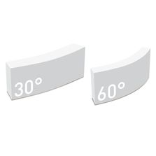 Carreaux courbes en béton cellulaire pour cloisons et aménagement intérieur | Gamme Siporex CARREAUX 