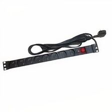 FD-PP22-C6 19"1U STP CAT6 PATCH PANEL 24 PORTS Krone & 110 DUAL IDC | TECLINK